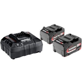 METABO 85050 SET 4 Ah 2 Baterias  + Carregador