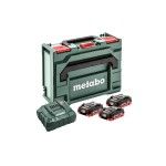 METABO 85133 SET LiHD 4,0Ah  3 Baterias + Carregador