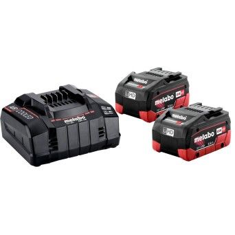 METABO 85122 SET LiHD 5.5 Ah 2 Baterias  + Carregador