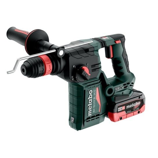 METABO KHA 18 LTX BL 24 Quick + ISA 18 LTX 24 Martelo Sem Fio + Aspiracao S/ Bateria