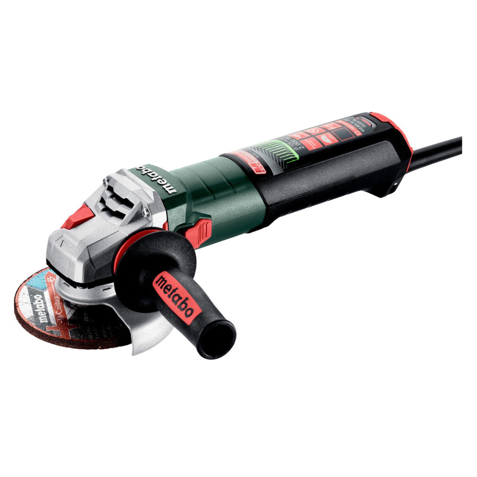 METABO WEBA 20-125 QUICK BL Rebarbadora De Acabamento