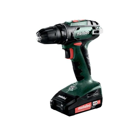 METABO BS 18 SET MW 2X2,0Ah Berbequim Aparf. S/Fio METABO BS 18 SET MW 2X2,0Ah Berbequim Aparf. S/Fio