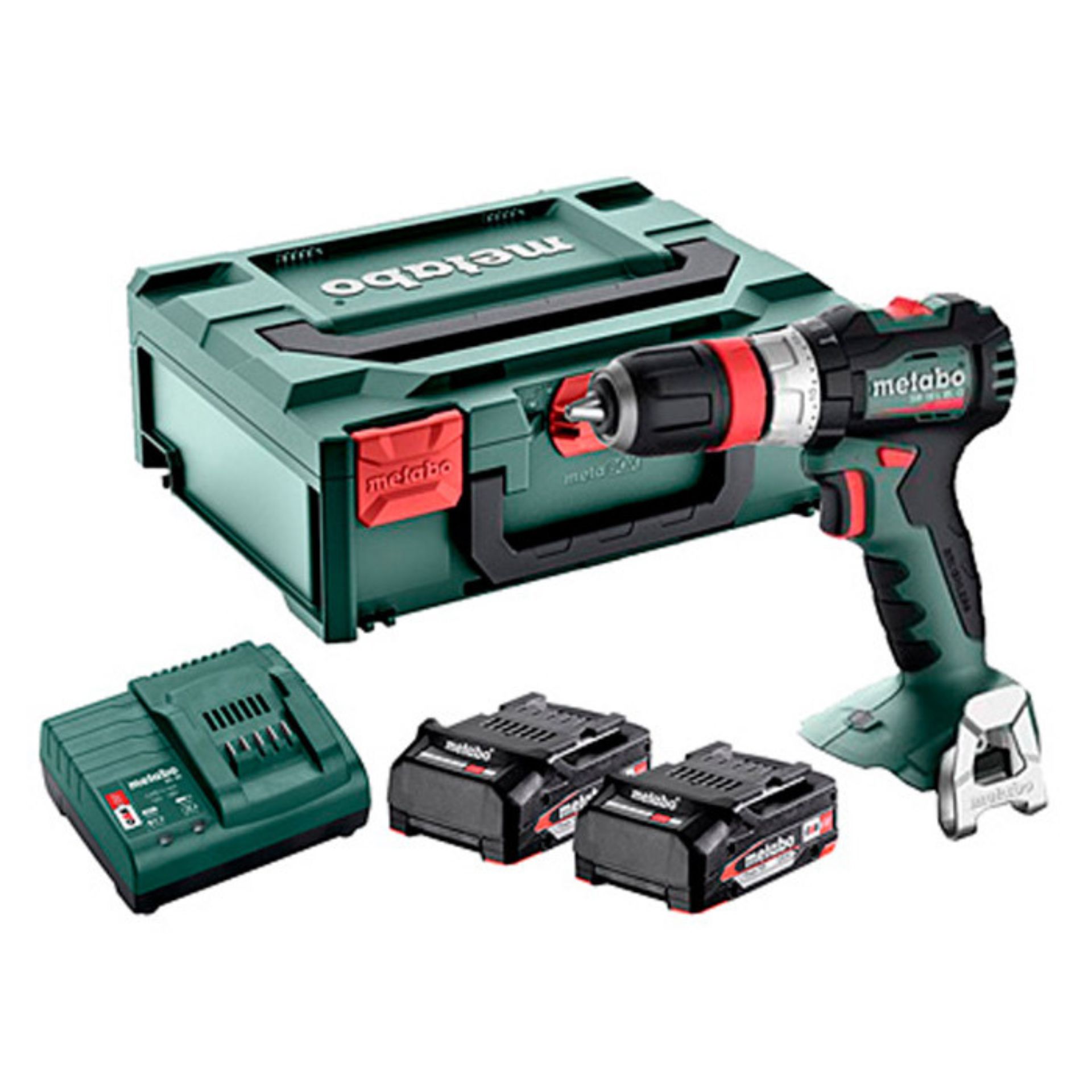 METABO SB 18 L Quick 2X2,0 Ah Berb. Percussao S/Fio Metabox METABO SB 18 L Quick 2X2,0 Ah Berb. Percussao S/Fio Metabox