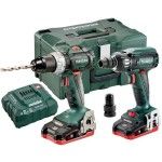 METABO COMBO SET 2.1.9 18 V Berb./Aparaf.Chave Impacto S/Fio