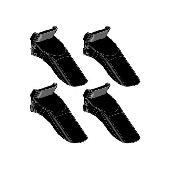RAV G800A98 -jogo proteccoes garras (4pcs)