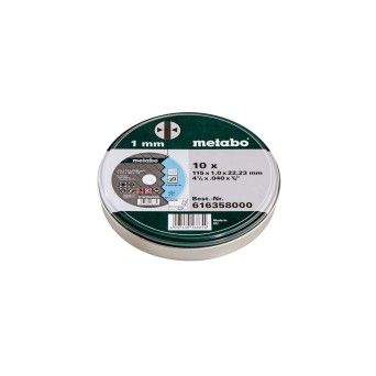METABO 16398 10Discos Corte 115X1,0X22,23 Mm