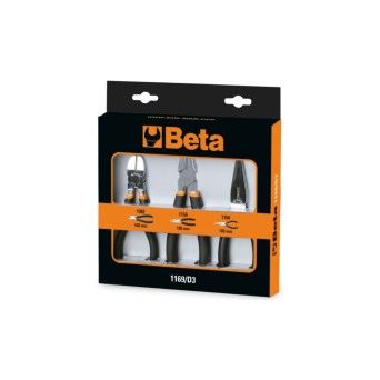 BETA Jogode1alicateuniversal,1alicatedepontaslongase1alicatedecortediagonal