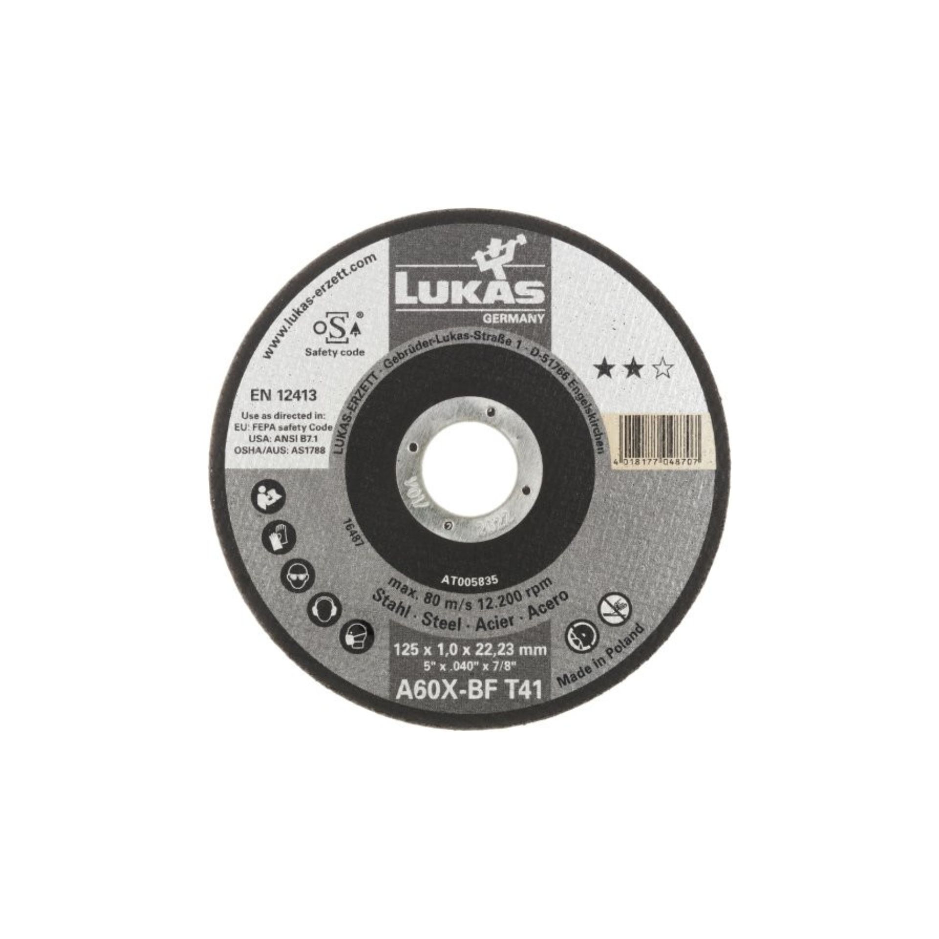 LUKAS Disco de Corte A60X LUKAS Disco de Corte A60X