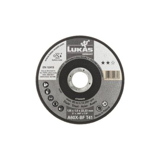 LUKAS Disco de Corte A60X
