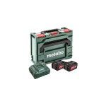 METABO 85064 SET 4 Ah 2 Baterias + Carregador METABO 85064 SET 4 Ah 2 Baterias + Carregador