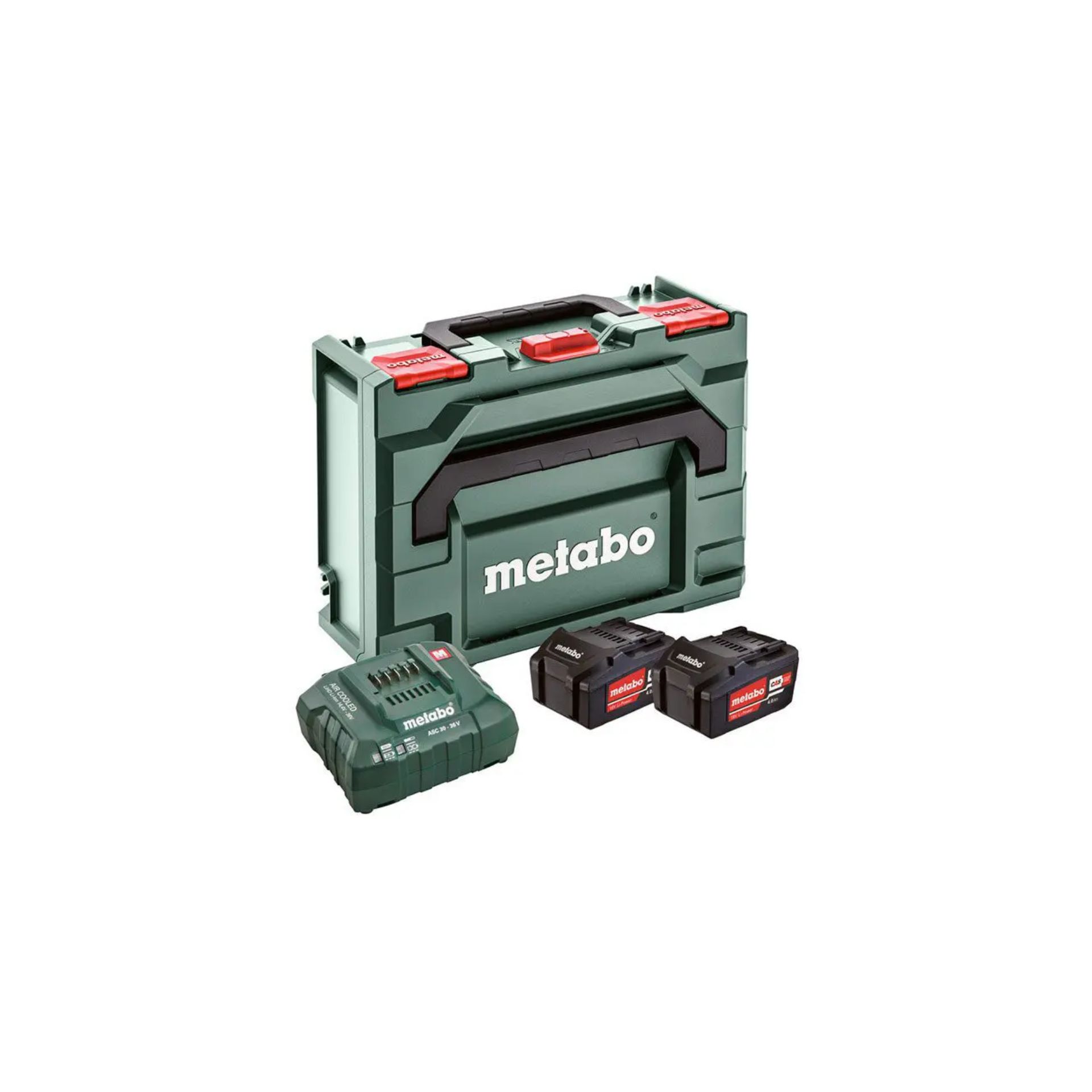 METABO 85064 SET 4 Ah 2 Baterias + Carregador METABO 85064 SET 4 Ah 2 Baterias + Carregador