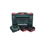 METABO 85077 SET LiHD 5,5 Ah + ML 2 Baterias + Carregador + Metaloc METABO 85077 SET LiHD 5,5 Ah + ML 2 Baterias + Carregador + Metaloc