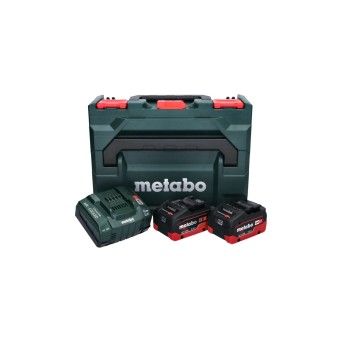 METABO 85077 SET LiHD 5,5 Ah + ML 2 Baterias + Carregador + Metaloc