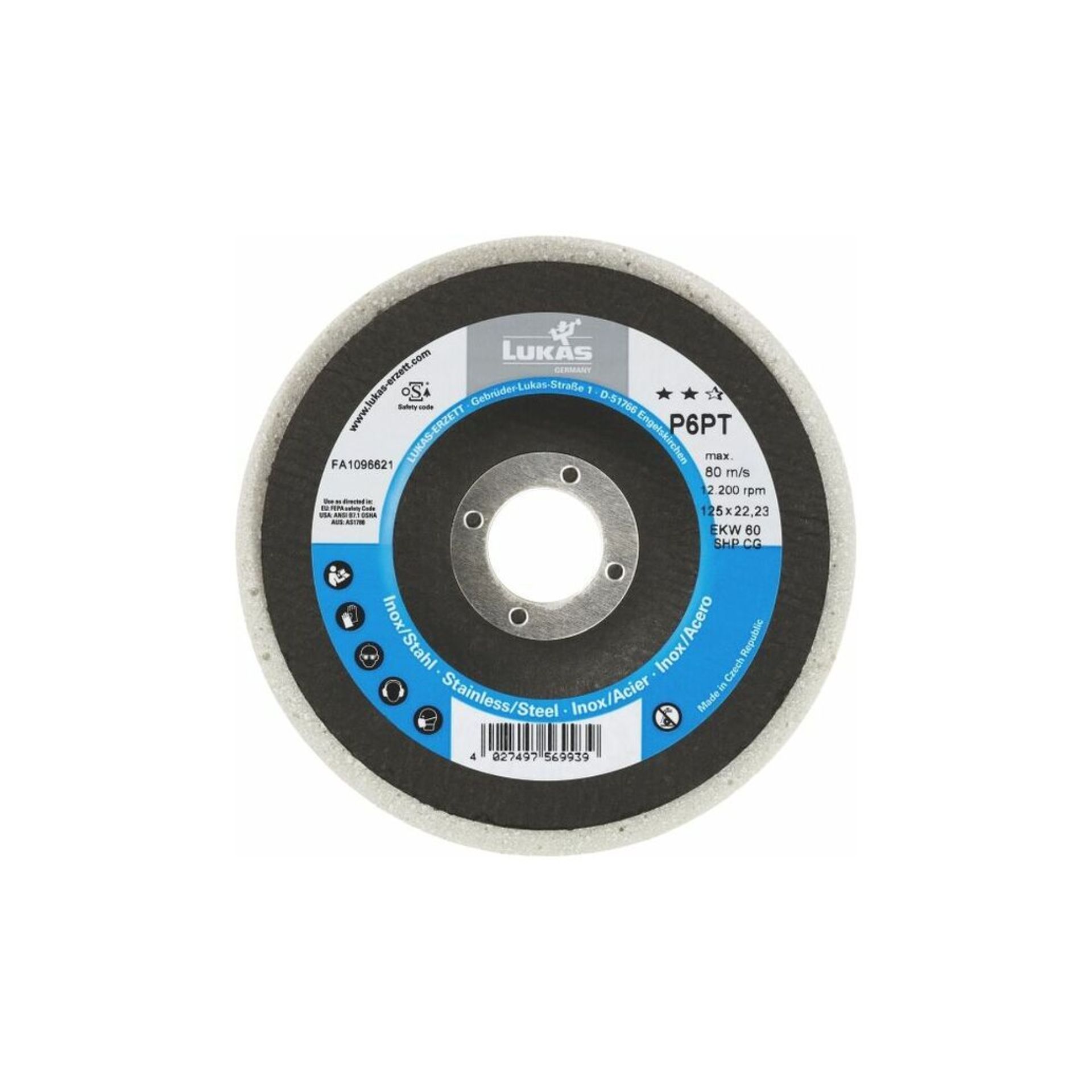 LUKAS P6PT 125 SC 150 MP Discos De Polimento