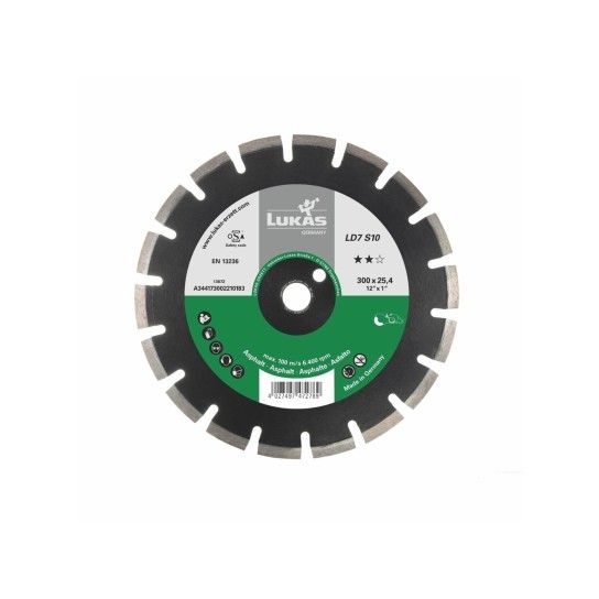 LUKAS LD7 S10 350x25,4 Disco Diamantado