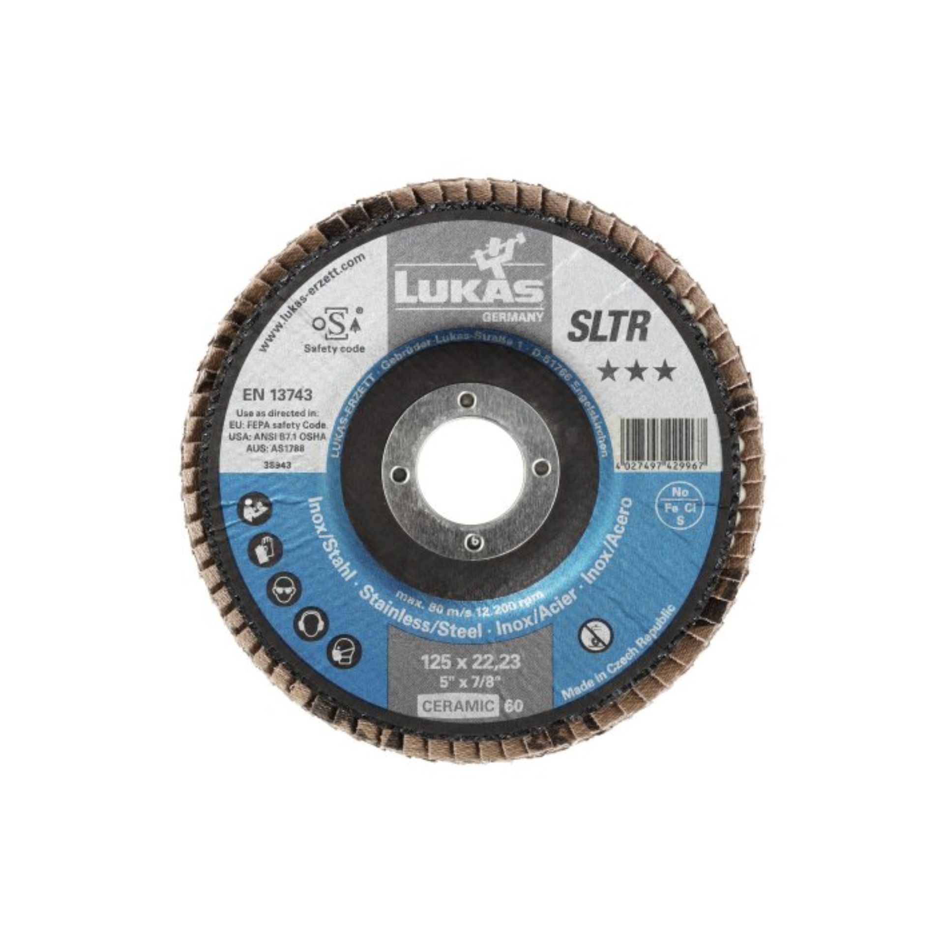 LUKAS SLTR 125 Ceramic 60 Disco Lamelar LUKAS SLTR 125 Ceramic 60 Disco Lamelar