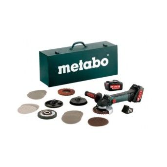 METABO W 18 LTX INOX 5,2Ah Polidora C/ Acumulador
