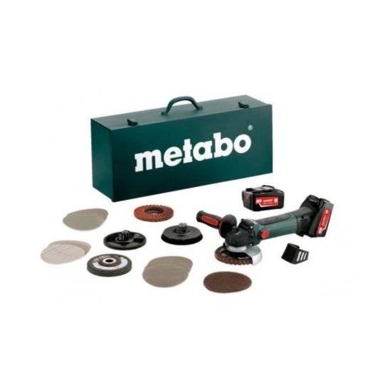 METABO W 18 LTX INOX 5,2Ah Polidora C/ Acumulador