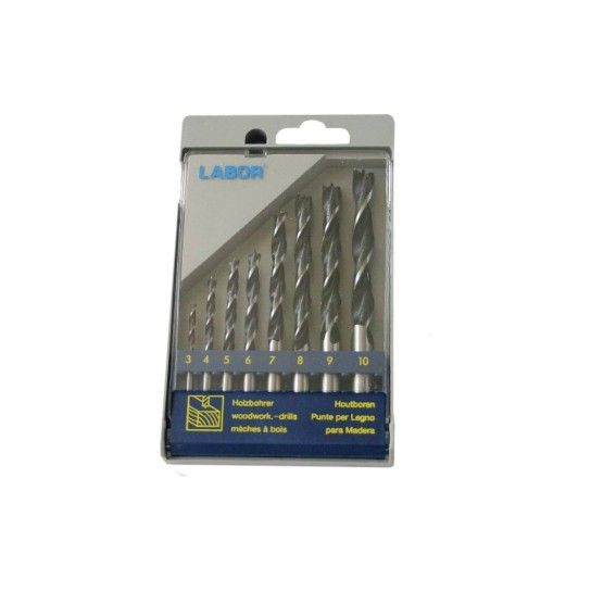 LABOR KA030057 MADEIRA Jogo 8 Brocas P/Madeira