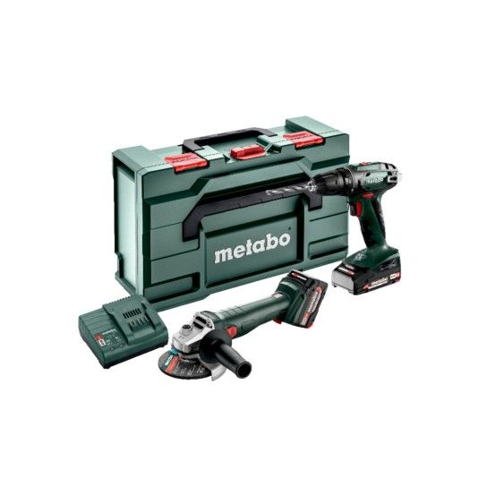 METABO COMBO SET 2.6.6 18 V 4,0+2,0Ah