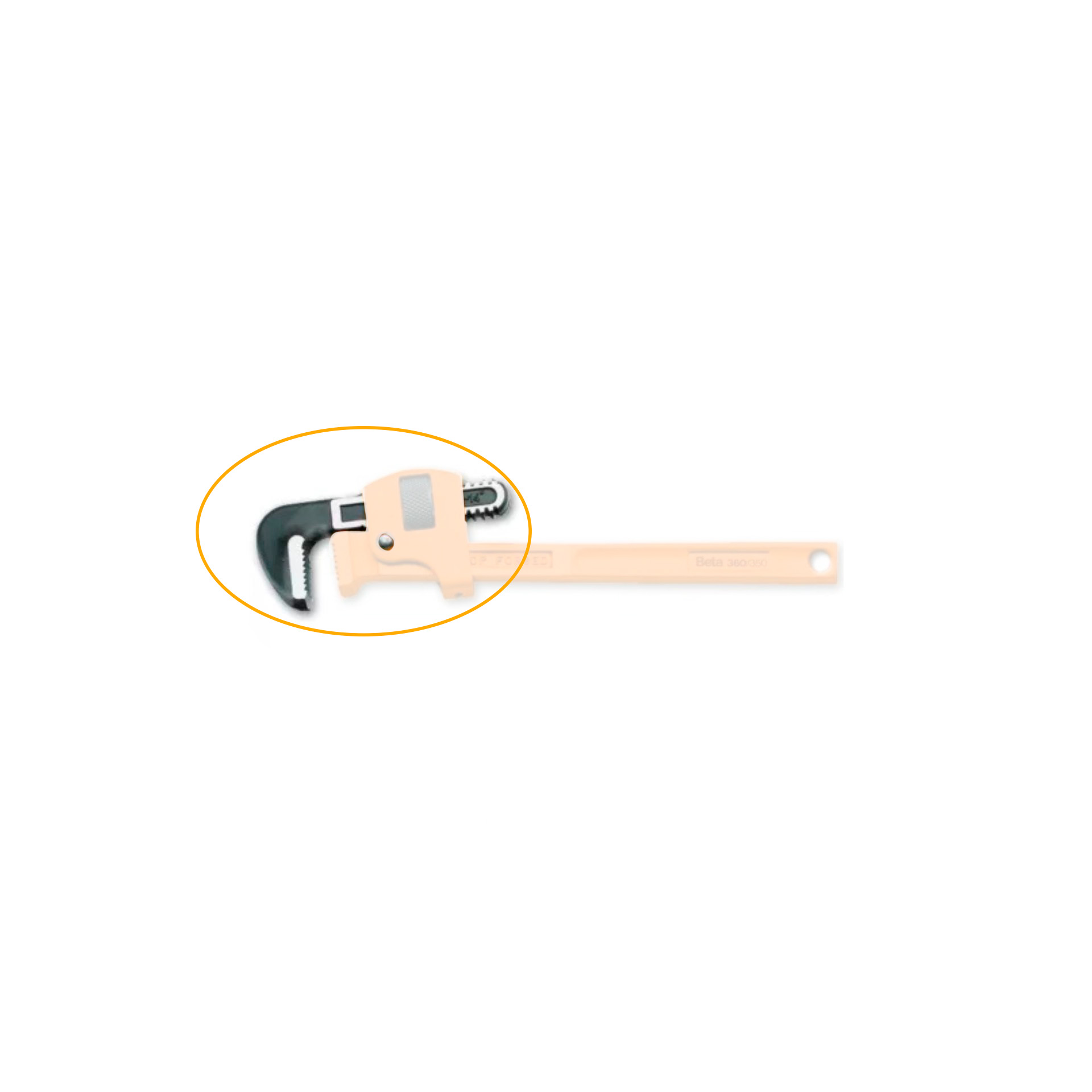 BETA Kit pe�as de substitui��o para ref. 360 com mordente m�vel e porca.