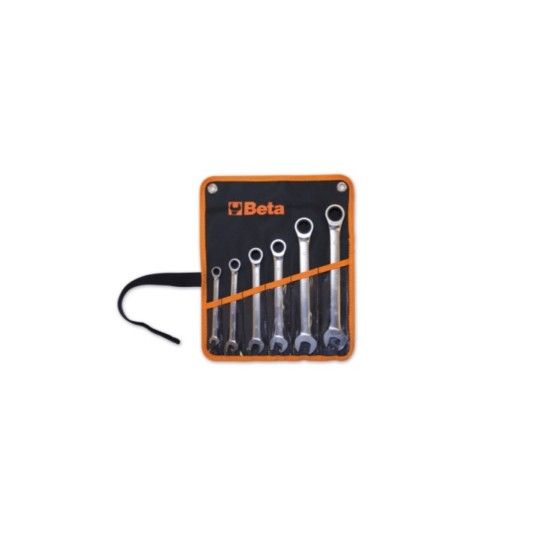 BETA Jogo de 9 chaves boca/luneta com sistema de roquete, srie reta (item 141), em bolsa