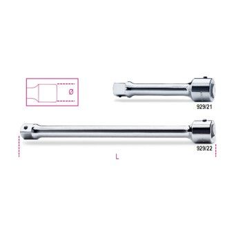 BETA Extensões com quadras macho e fêmea de 1" BETA Extensões com quadras macho e fêmea de 1"