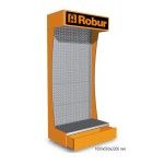 BETA Expositor de parede Robur, vazio