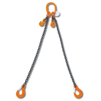 BETA Lingas de corrente C13A, 2 seces, com ganchos Clevis, em estojo de plstico
