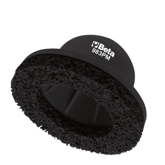 BETA Escova abrasiva para limpeza de cubos de roda