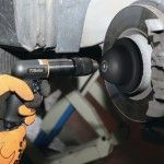 BETA Escova abrasiva para limpeza de cubos de roda