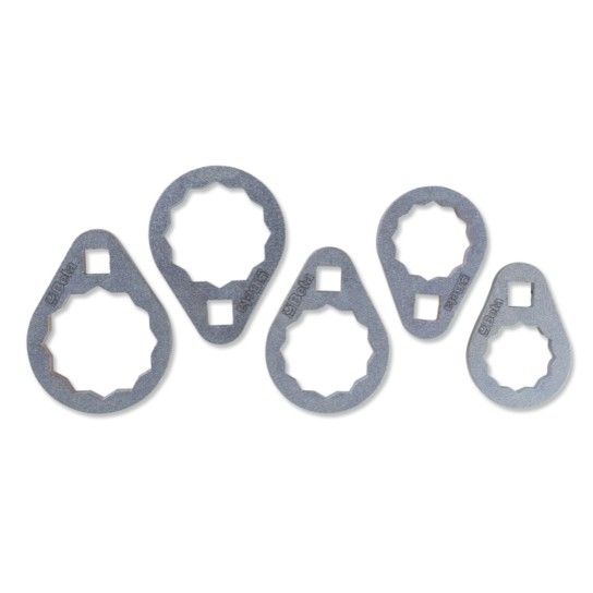 BETA Kit de 5 chaves bi-sextavadas para filtros de leo
