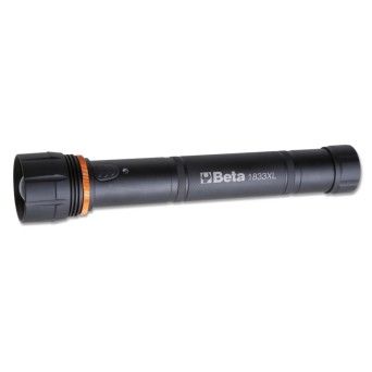 BETA Lanterna LED de elevada luminosidade, em alumnio anodizado robusto, at 1,500 lumens