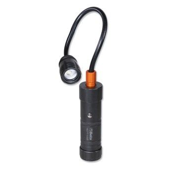 BETA Lmpada magntica articulada com LEDs de alta luminosidade, em alumnio anodizado robusto, at 