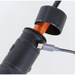 BETA Lmpada magntica articulada com LEDs de alta luminosidade, em alumnio anodizado robusto, at 