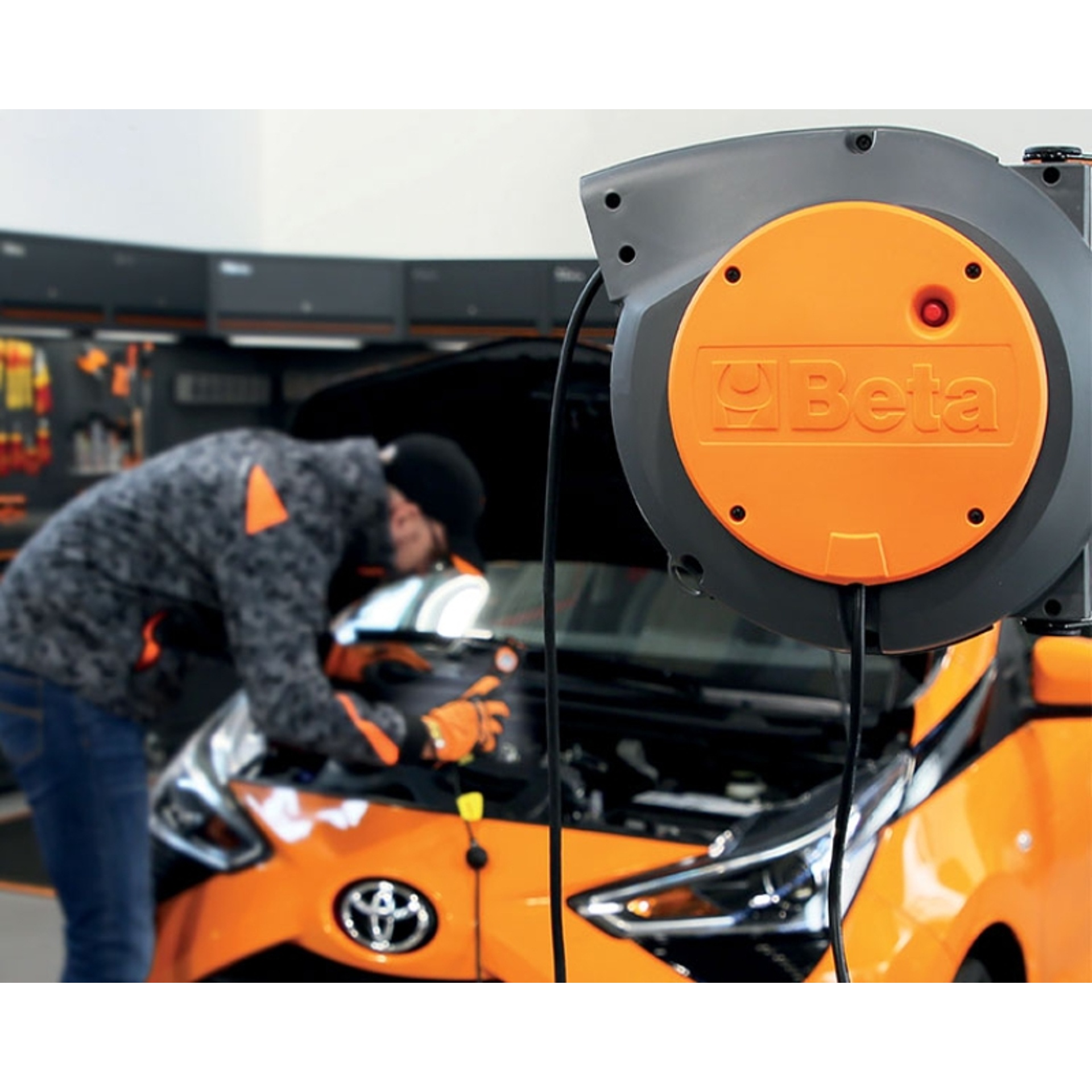 BETA Enrolador de cabo el�trico autom�tico, com cabo 3Gx1.5�mm�