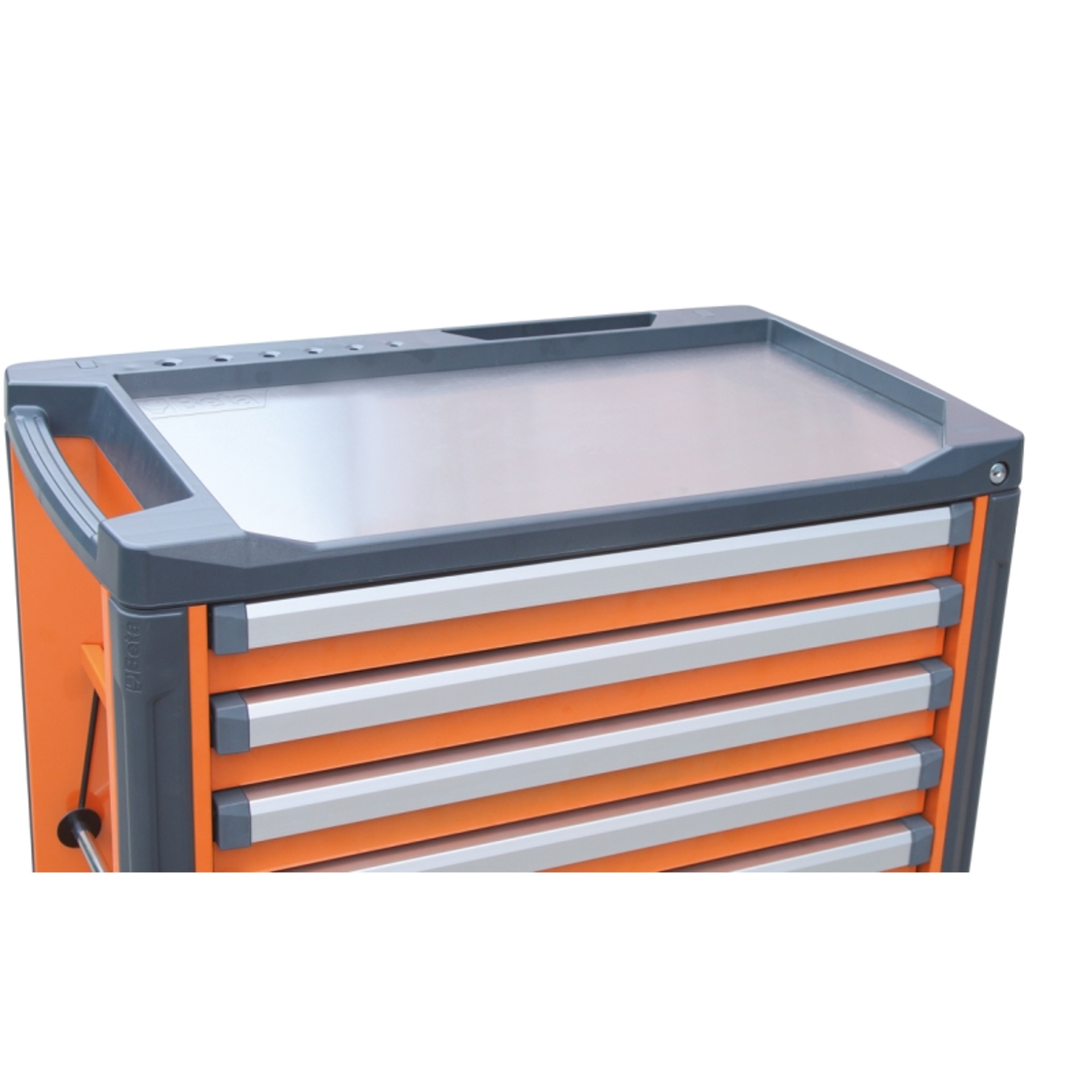 BETA Plano de trabalho em aço inox para carro de ferramentas item C37 BETA Plano de trabalho em aço inox para carro de ferramentas item C37