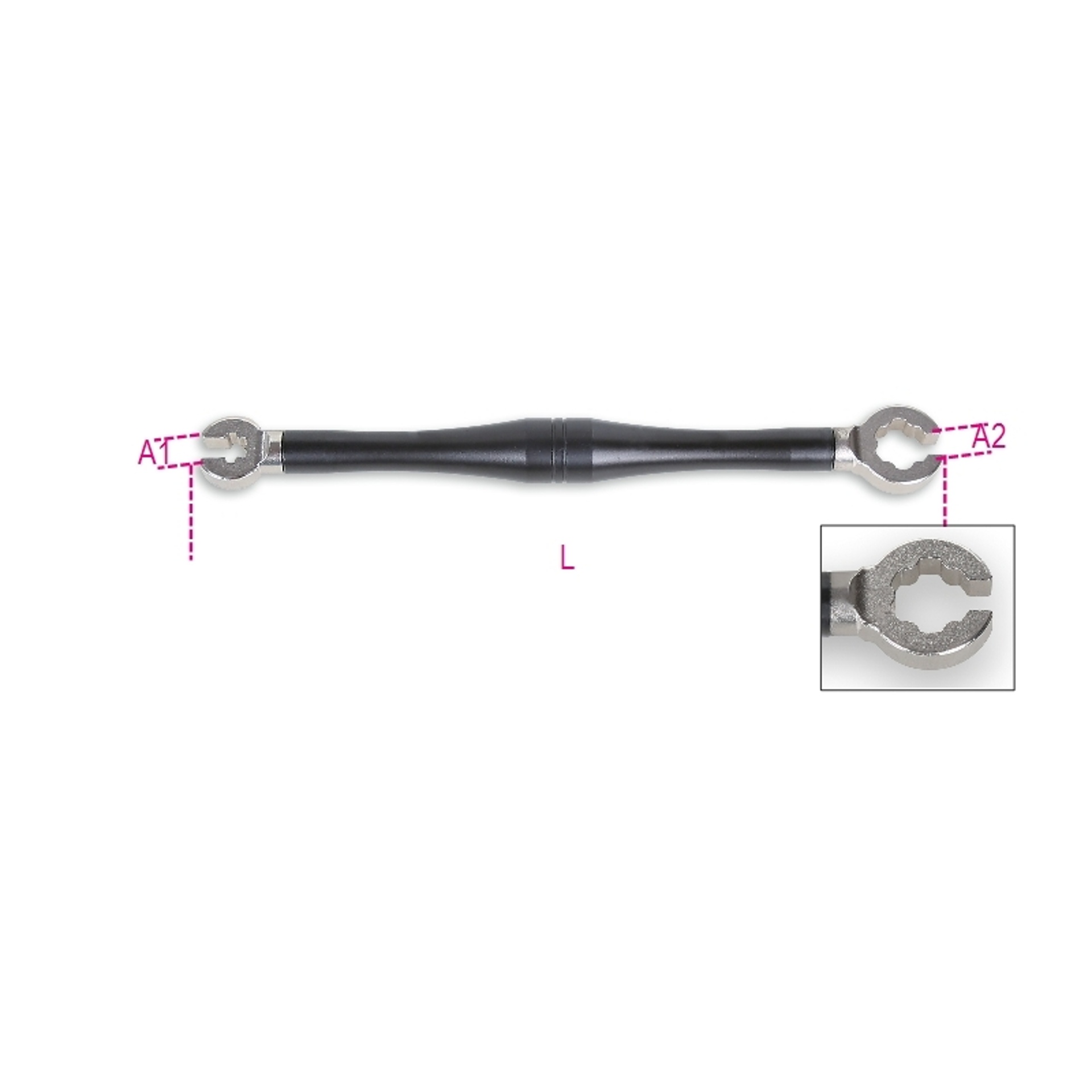 BETA Chave dupla para raios Mavic BETA Chave dupla para raios Mavic