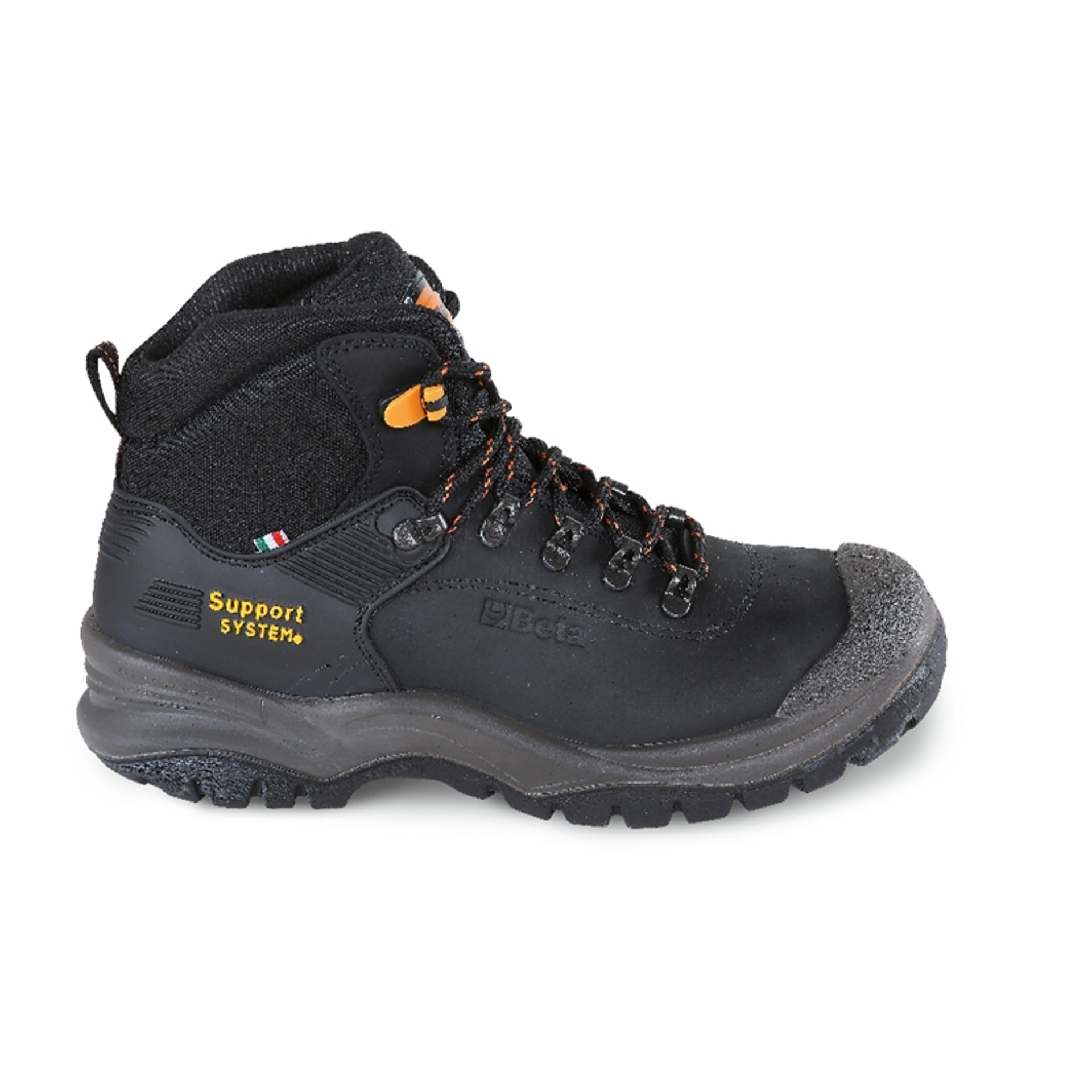 BETA Botim em pele Nubuck, imperme�vel, com sistema de apoio lateral do tornozelo e abertura r�pida