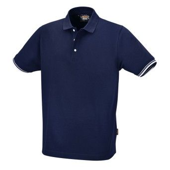 BETA Polo de trs botes 100% algodo, 200 g/m2, azul