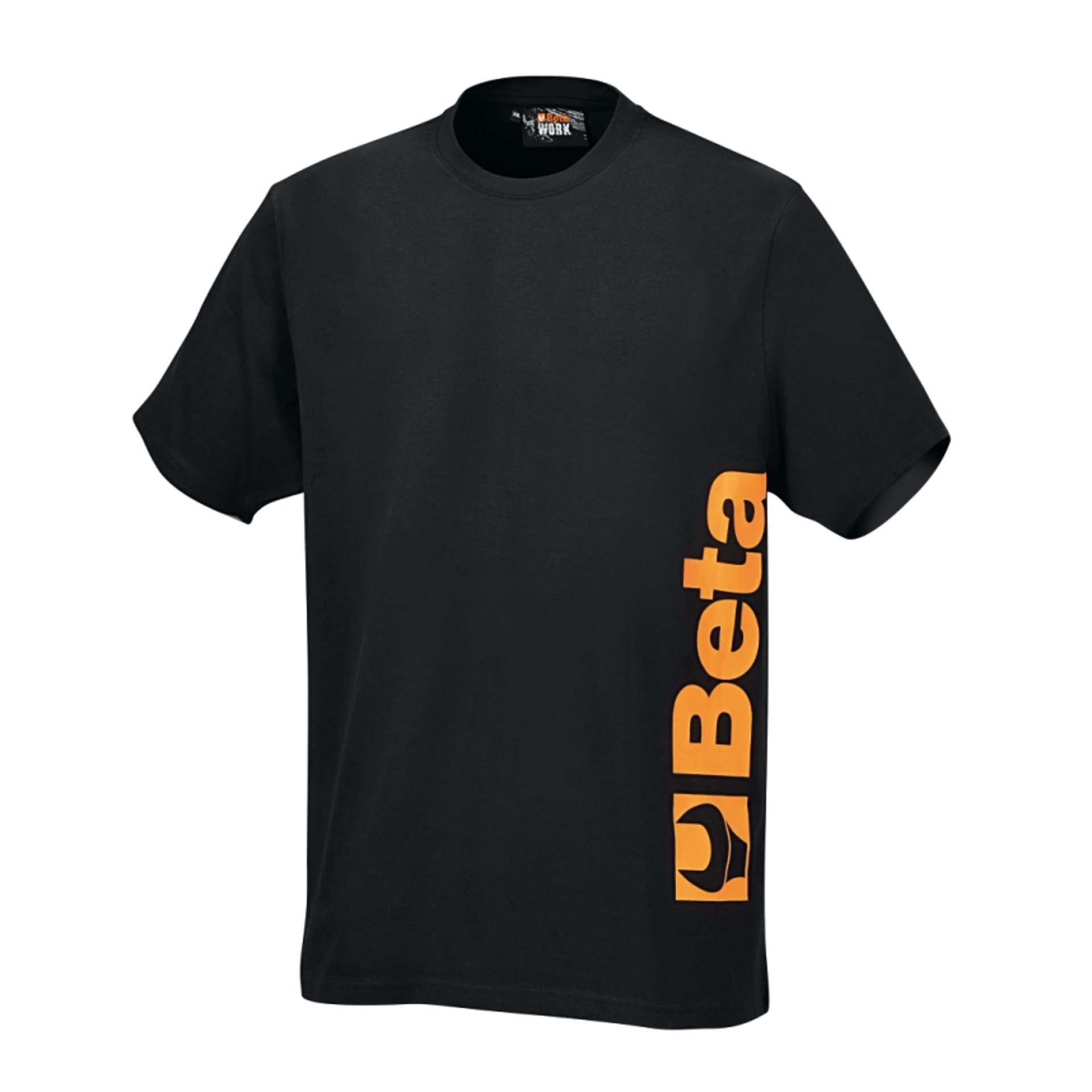 BETA T-shirt de trabalho, 100% algod�o, 150g/m2, preto