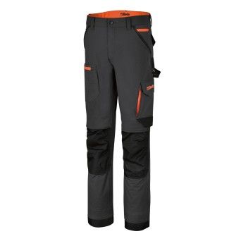 BETA Calas de trabalho elsticas, estilo multibolsos