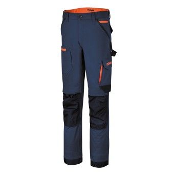 BETA Calas de trabalho elsticas, estilo multibolsos
