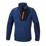BETA Camisola polar, fecho de correr curto