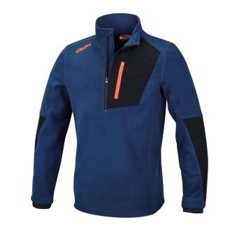 BETA Camisola polar, fecho de correr curto
