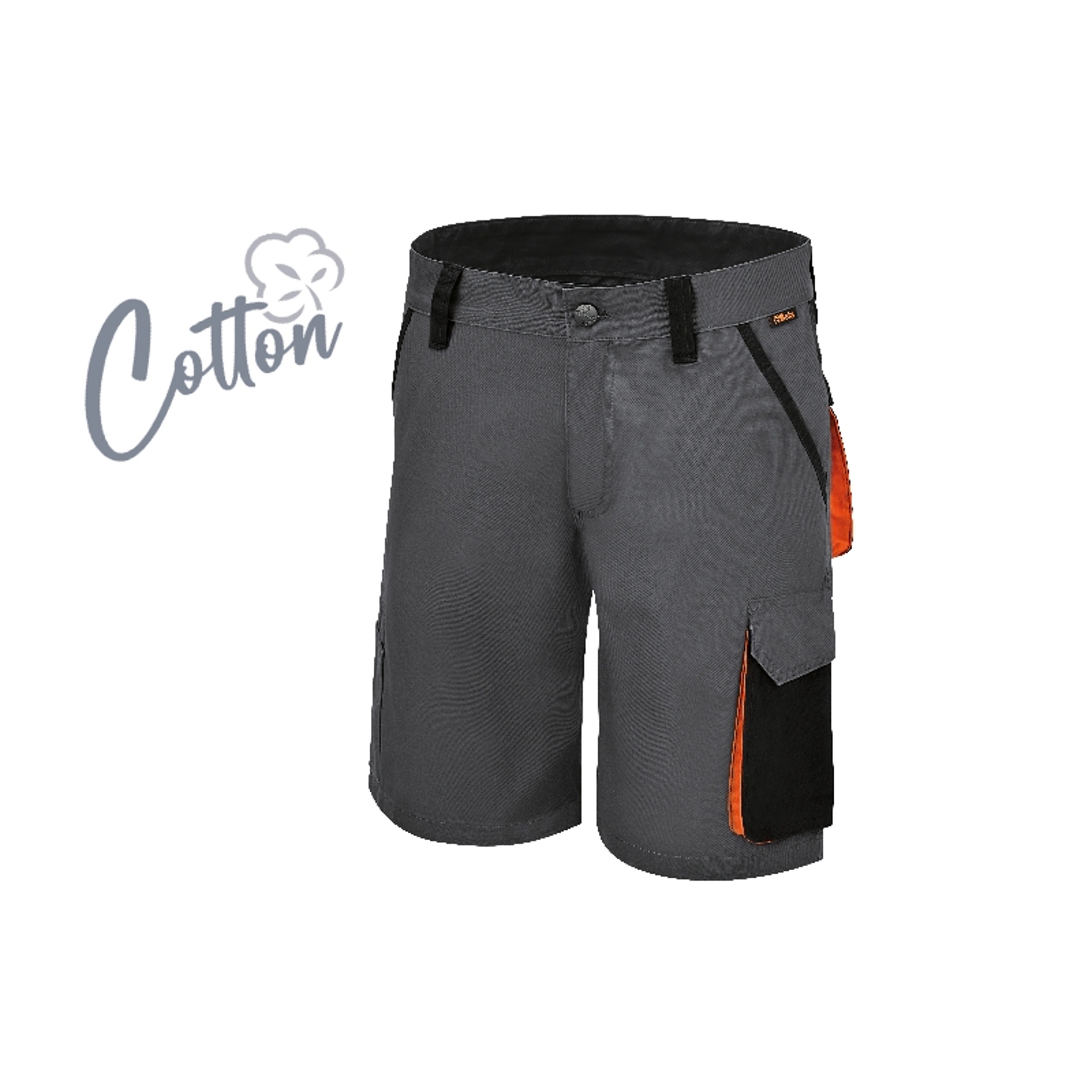 BETA Calções de trabalho, 100% algodão elástico, 220 g/m2 Slim fit BETA Calções de trabalho, 100% algodão elástico, 220 g/m2 Slim fit