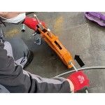 BETA Guincho manual, corpo em liga de alumnio, completo com alavanca de trabalho, corda e gancho