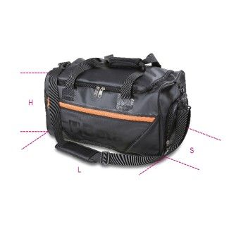 BETA Saco revestido a polister/Oxford 600D, dimenses 47x28x25 cm