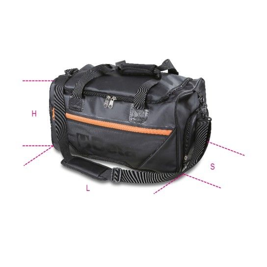 BETA Saco revestido a polister/Oxford 600D, dimenses 47x28x25 cm