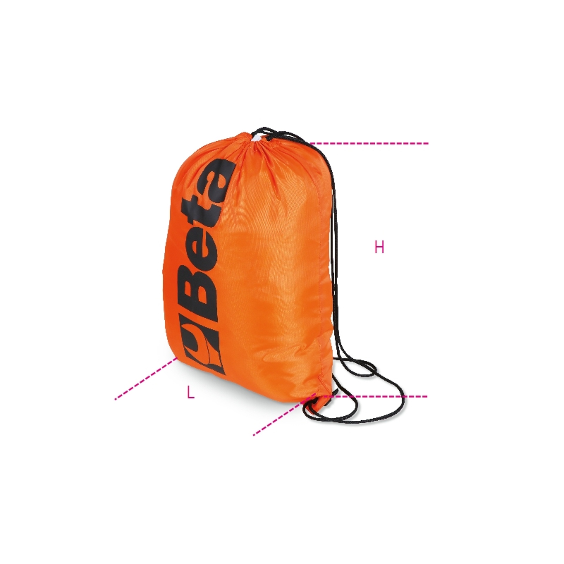 BETA Mochila em poli�ster imperme�vel 210D, 33x45 cm